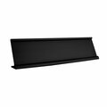 Simply Frames 8 in. Black Desk Plate SD-82B